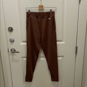 Brown Victoria Secret PINK 2 inch Band with Pockets Track or Lounge Pants